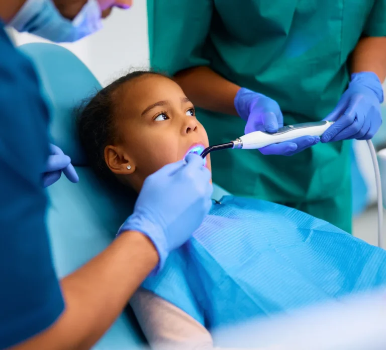 Kids dental care appointment