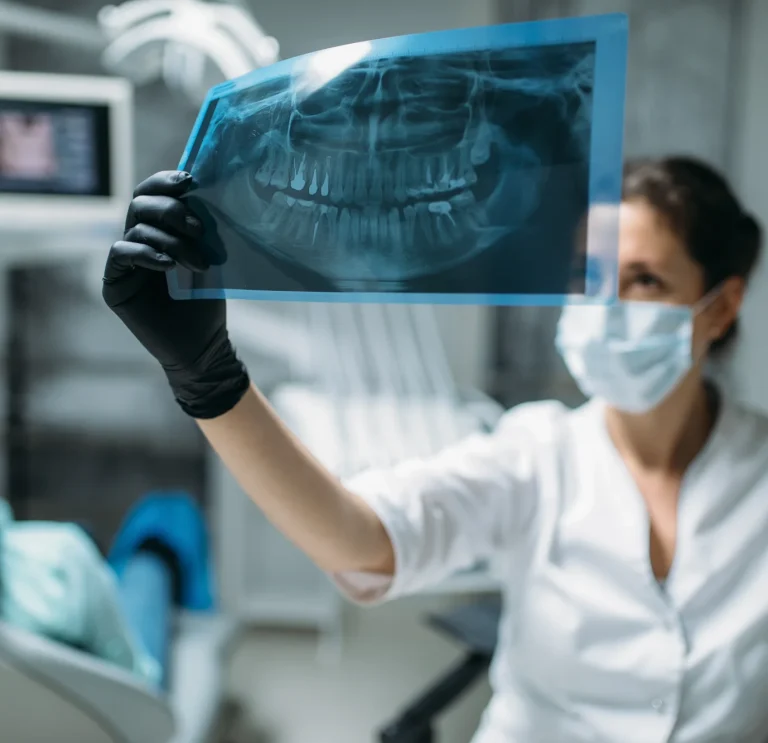 Dental X-ray analysis process