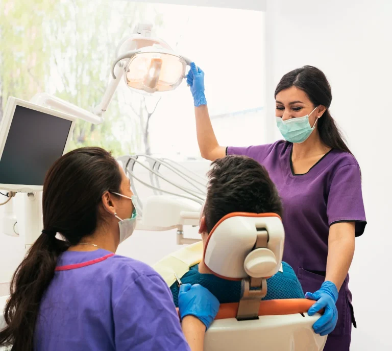 Dental examination procedure visit