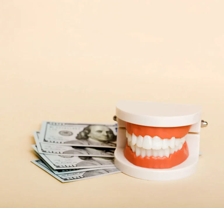 Dental insurance payment concept