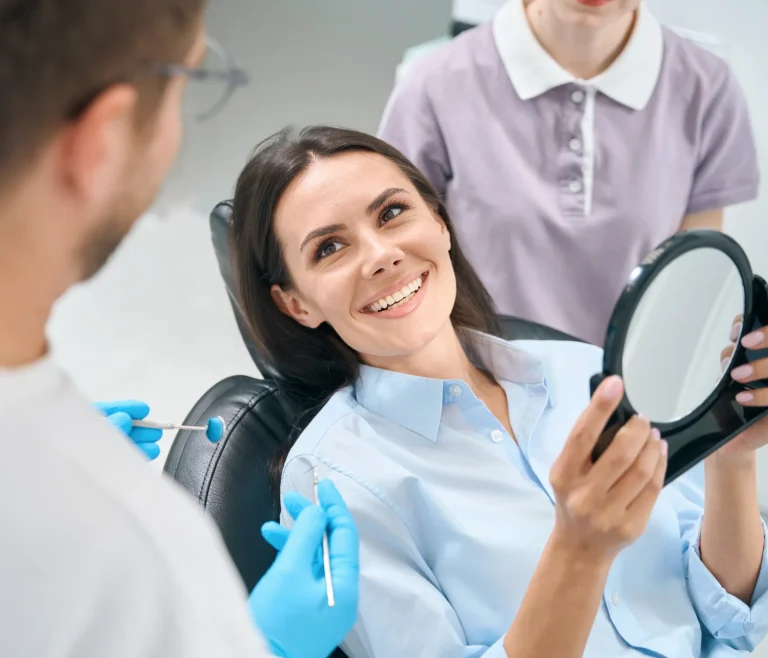Cosmetic dentistry consultation
