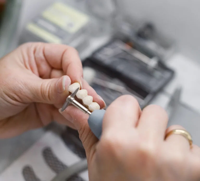 Dental crown restoration process
