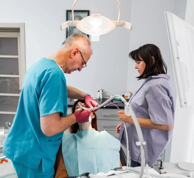 Oral surgery dental treatment